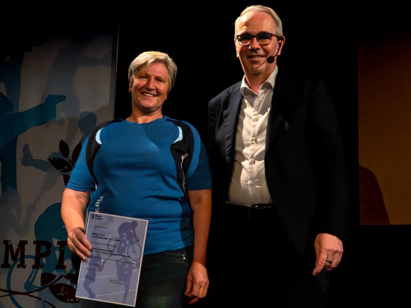 Mägy Duss, LC Luzern zusammen mit Stadtpräsident Beat Züsli