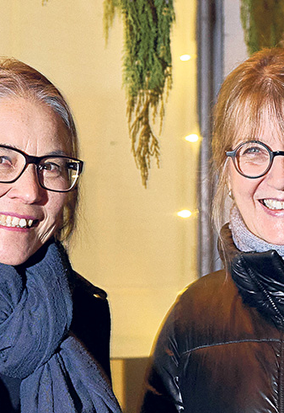 Yvonne Portmann und Iris Polin
