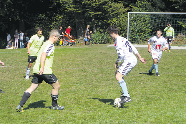 Wesemlin-Quartier im Fussballfieber