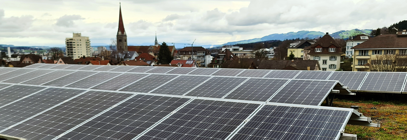 Solaranlage Schulhaus Staffeln