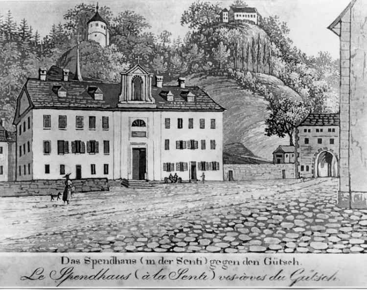 Die Sentianstalt wurde in der zweiten Hälfte des 13. Jahrhunderts als Siechenhaus gebaut. Später diente sie als Verpflegungs- und Korrektionsanstalt.