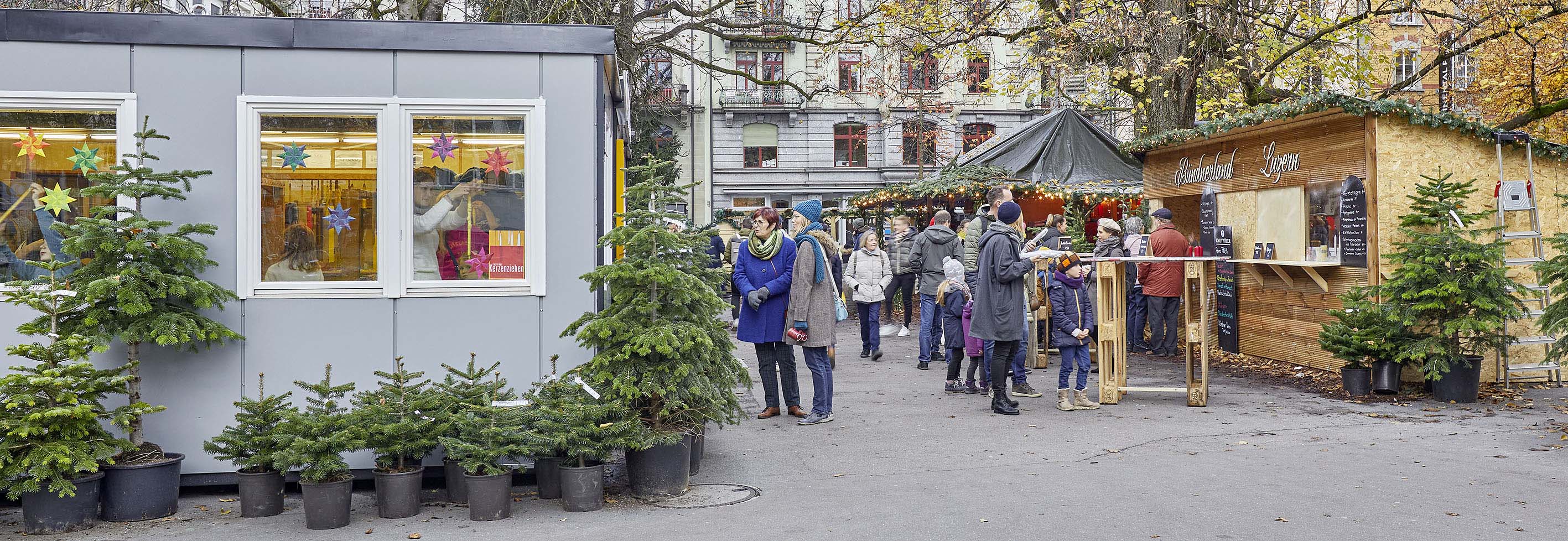 Weihnachtsmarkt Voegeligaertli