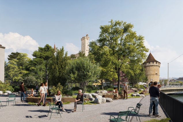 Visualisierung Geissmattpark (Quelle: Stadt Luzern)