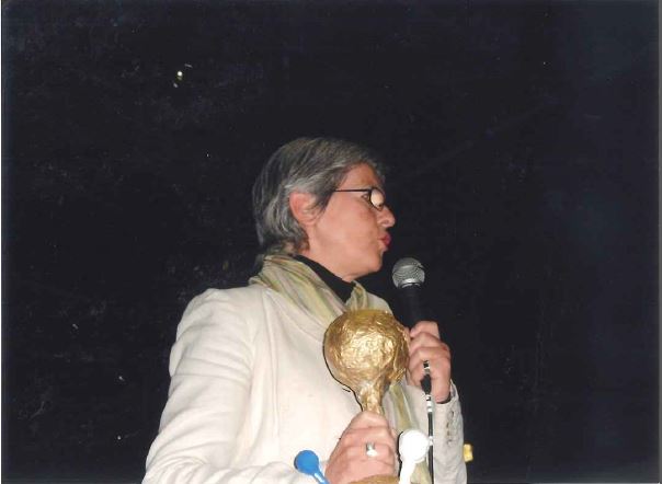 . Yvonne Schärli-Gerig, Regierungsrätin, 2006, Verleih goldiger Lollipop weil sie eine Kampagne gegen die Kinderpornografie gestartet hat.