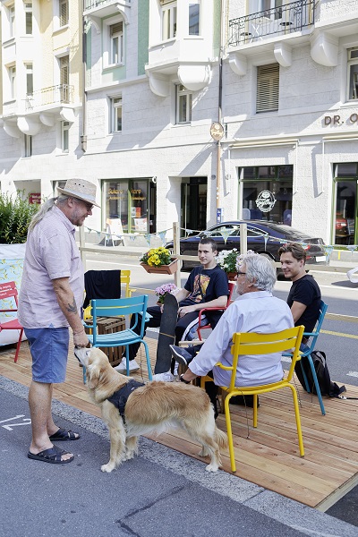 Pop-up-Park