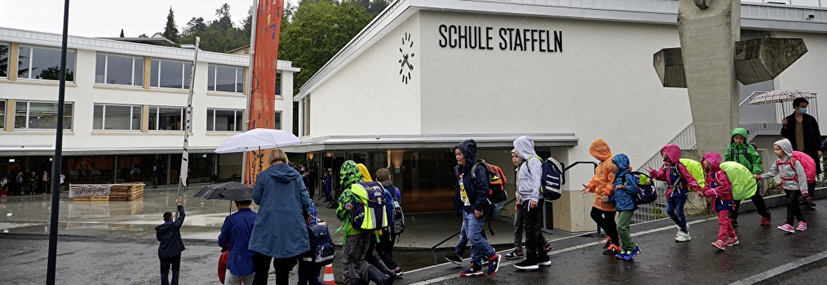 Schulhaus Staffeln ist eröffnet und bezogen