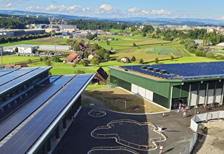 Headerbild Schulanlage Littau Dorf- Gesamtsanierung und Erweiterung