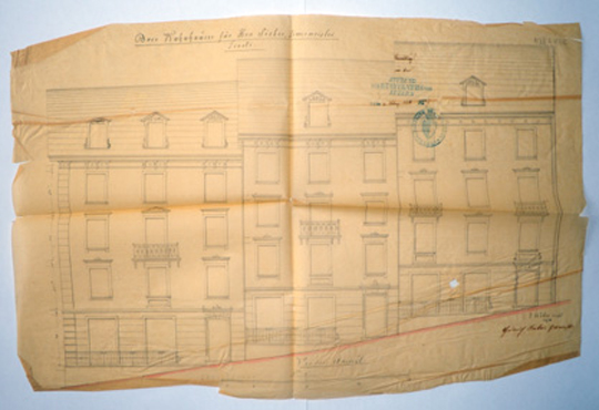 Baupolizeiakte von 1876