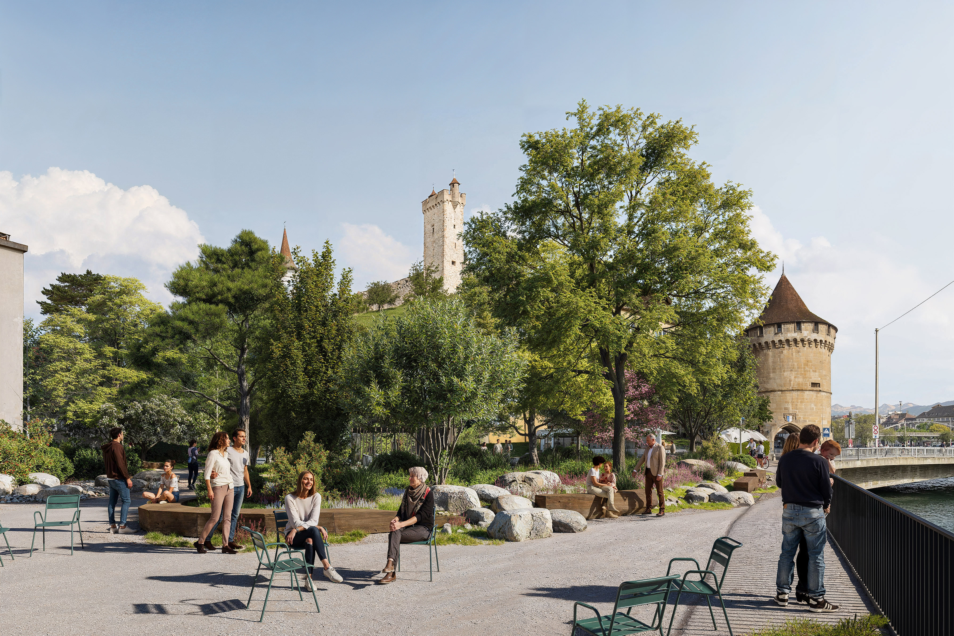 Visualisierung Park