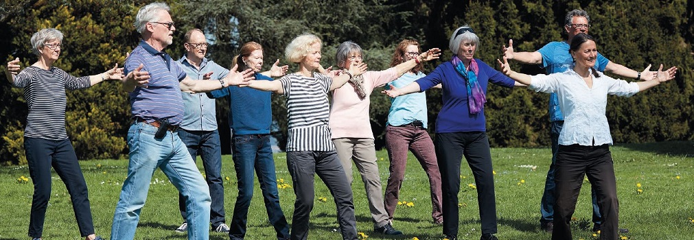 Gesundheit im Alter: Tai Chi und Qi Gong auf dem Inseli