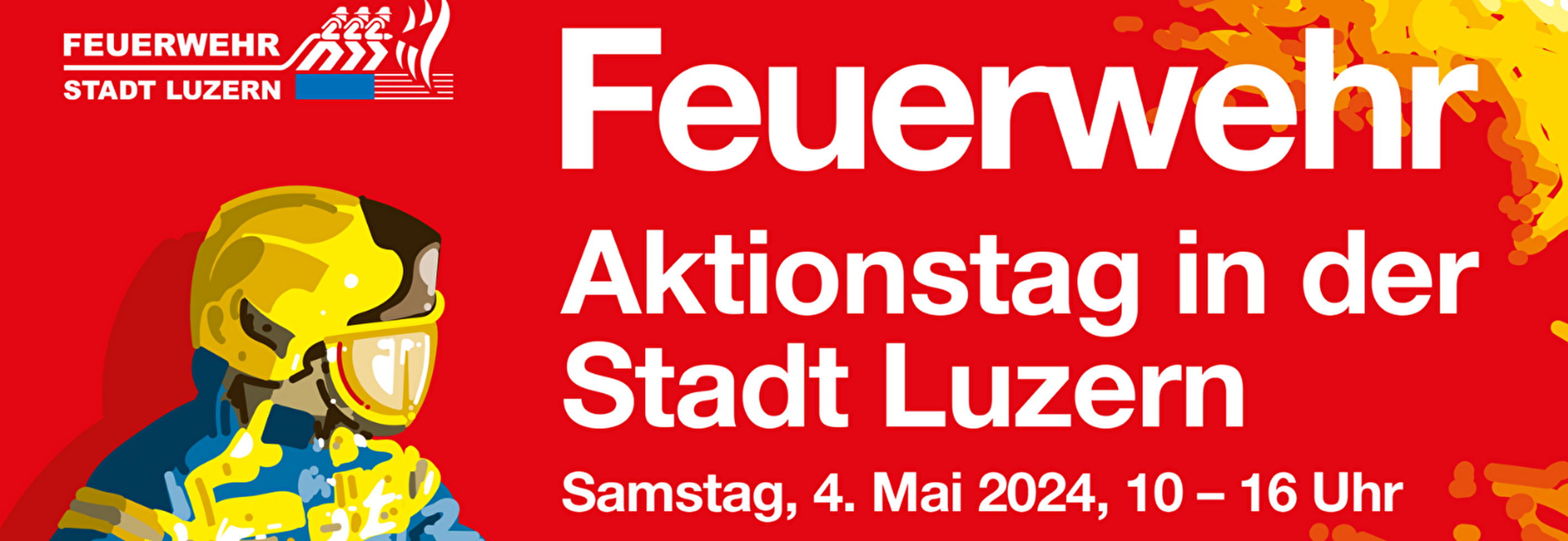 Feuerwehr Aktionstag in der Stadt Luzern
