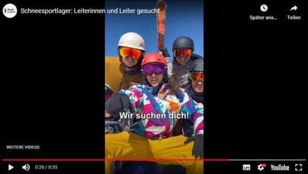 Schneesportlager Leitungsteam
