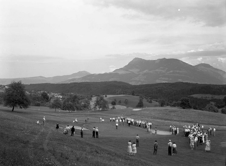 Der Golf-Verein Luzern-Dietschiberg spielte ab 1921 auf dem Hügel.