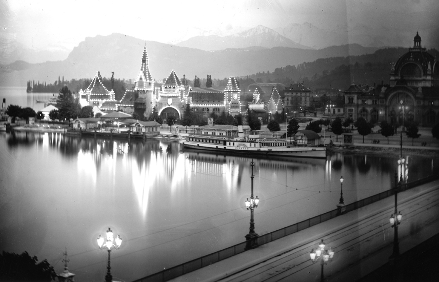 Die Schweizerische Elektrizitätsausstellung präsentierte 1920 in der Festhalle Melkapparate, elektrische Heizungen und weitere technische Neuheiten.
