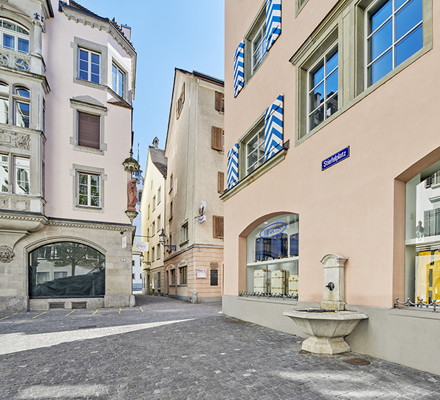 Stiefelbrunnen  nach der Sanierung