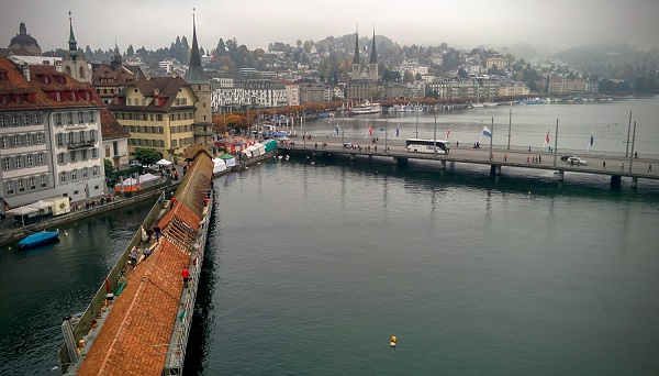 Unterhaltsarbeiten Kapellbrücke 2015