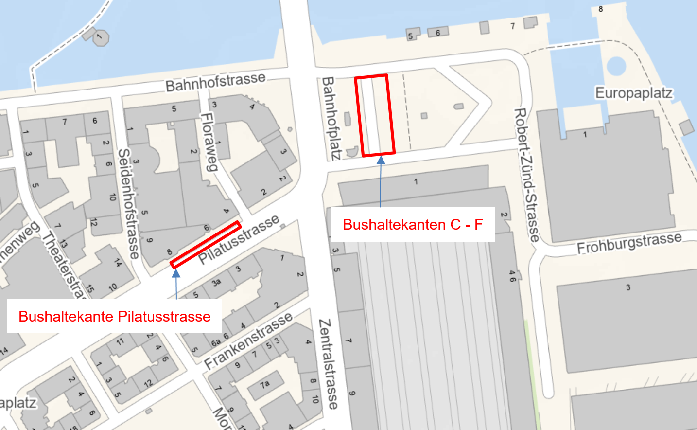 Standort Haltekanten