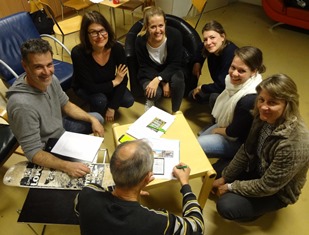 Der Rätsel- Spass kann bald beginnen, dank dem Engagement einiger kreativer Schaffer.