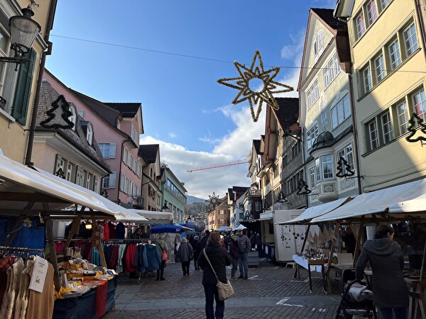 Grosses Jubiläum: Am Donnerstag, 11. Dezember findet der Klausmarkt in Altstätten statt – heuer zum 600. Mal. 