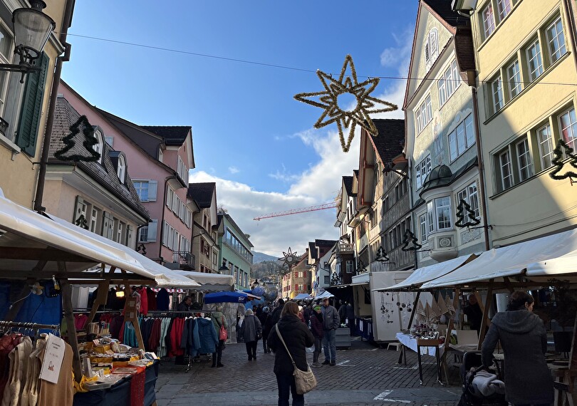 Grosses Jubiläum: Am Donnerstag, 11. Dezember findet der Klausmarkt in Altstätten statt – heuer zum 600. Mal. 
