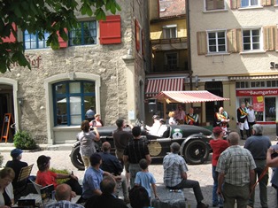 Die Bodensee-Klassik macht Halt in der Altstätter Marktgasse