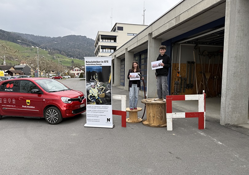 Herzlichen Glückwunsch: Jara Danisi, Eliano Städler und Severin Korl (fehlt auf Foto) haben die Power Games Altstätten gewonnen.