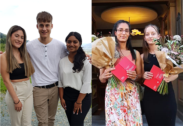 Geschafft! Die neuen Fachkräfte Juliana Torres Pinto, Niklas Bartholet, Nayaniga Nanthakumar, Marcela Freund und Sybil Bürki. 