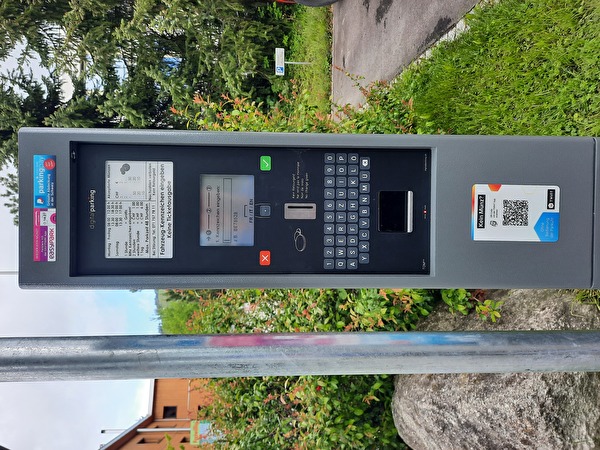 neuer Parkautomat