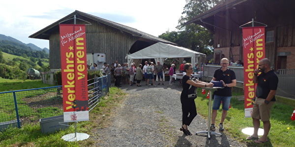 1. August-Feier: Der Verkehrsverein lädt zum Festbrunch auf der Burg Neu-Altstätten.