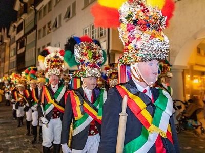 Röllelibutzen Altstätten am Kultur- und Brauchtumstreffen 2019
