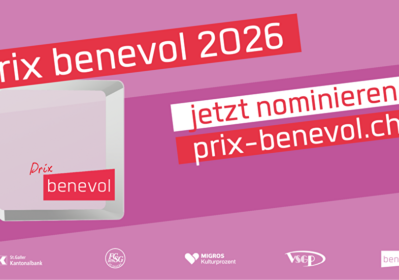 Flyer von Prix benevol