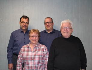 Guido Eisenlohr, Rosa Brändle, Ruedi Mattle, Theo Frei 