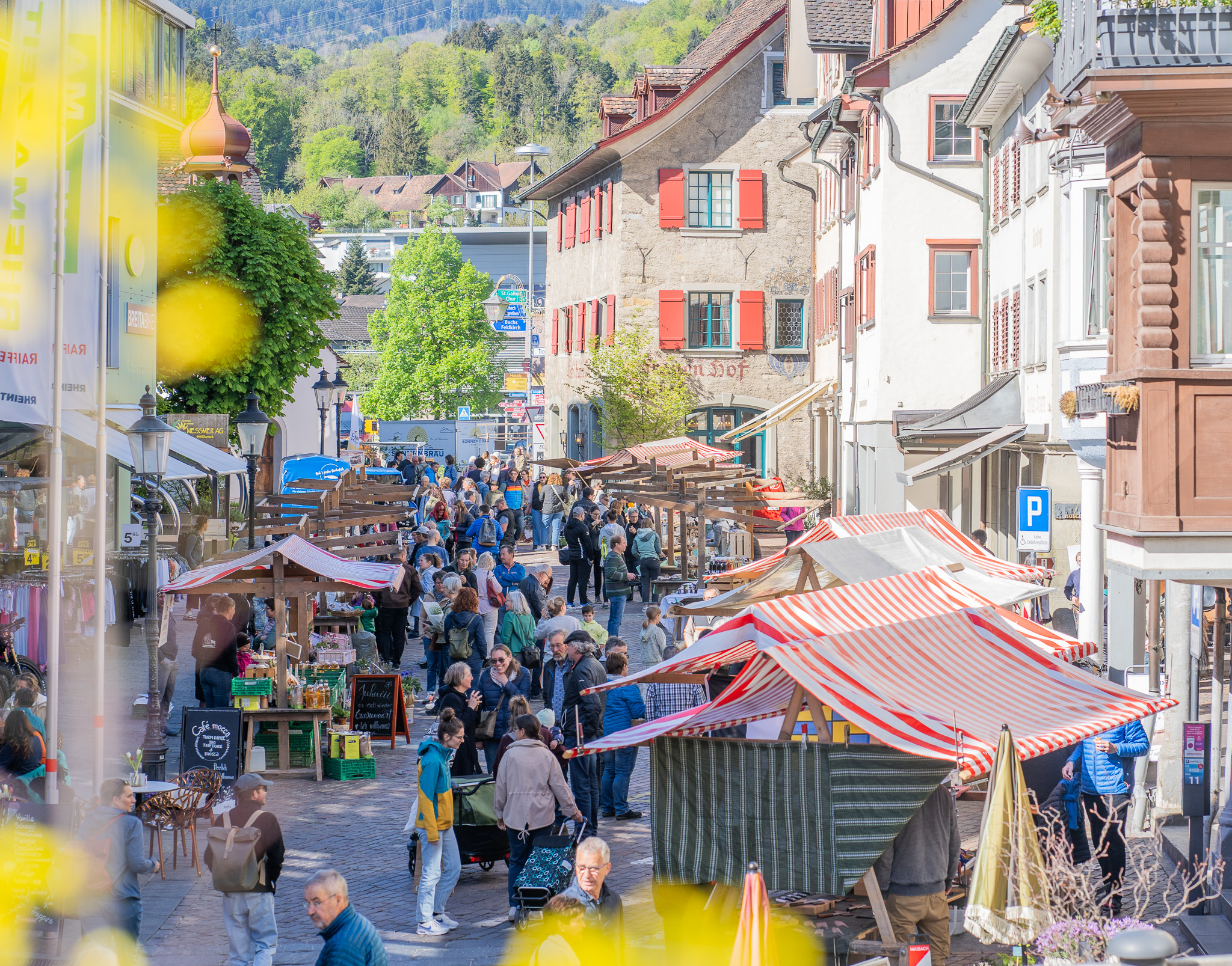 Feines aus der Nähe: Von Ende April bis Ende Oktober gibt’s wieder heimische Genüsse am Samstag am Buuremaart in Altstätten.