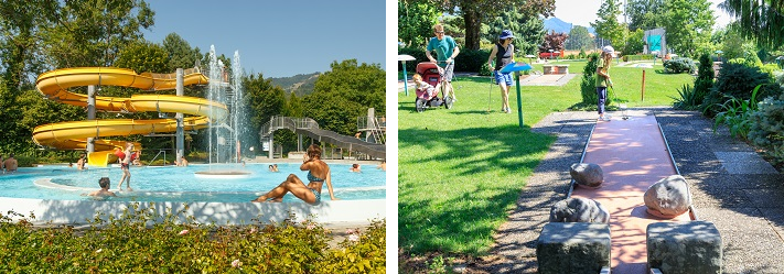 Freibad und Minigolf