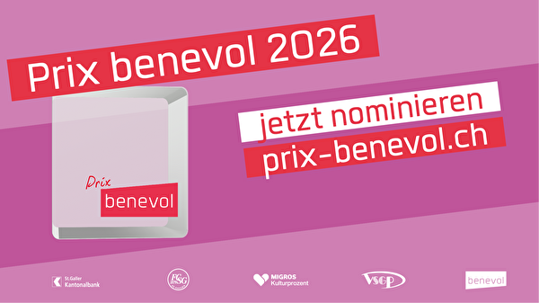 Flyer von Prix benevol