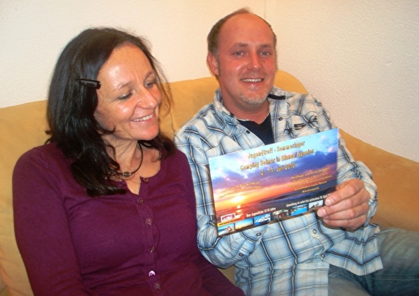 Veronika und Jürgen freuen sich auf das Sola an Spaniens Meer 