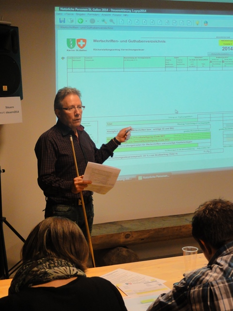 Seit Jahren ehrenamtlich dabei: Urs Hermann als versierter und humorvoller Workshopleiter