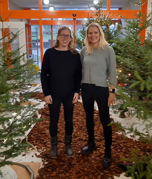 Franziska Müller (links) und Fabienne Benz