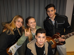 M-Stars - die jüngste der 16 aufspielenden Bands am Soundstädtli 2015