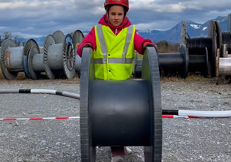 Foto: Mädchen an Power Games