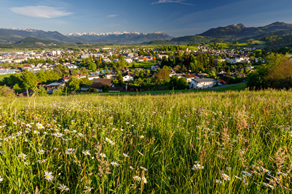 Altstätten von Oben