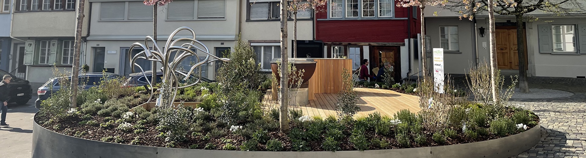 Kirchplatz, Naturstadt 2021