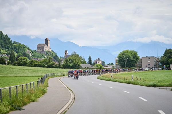 Führte schon 2024 durch Sargans: Die Tour de Suisse. Bild Flickr