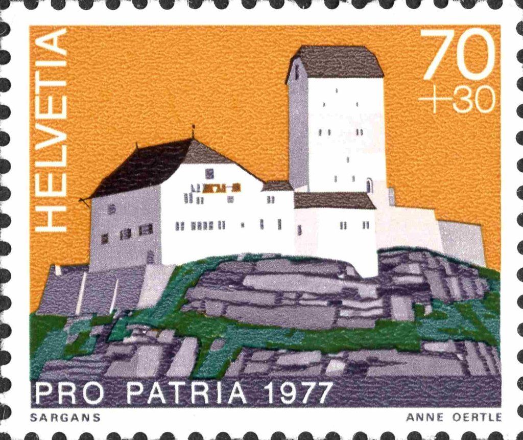 1977 wurde eine Briefmarke zu unserem Schloss herausgegeben.