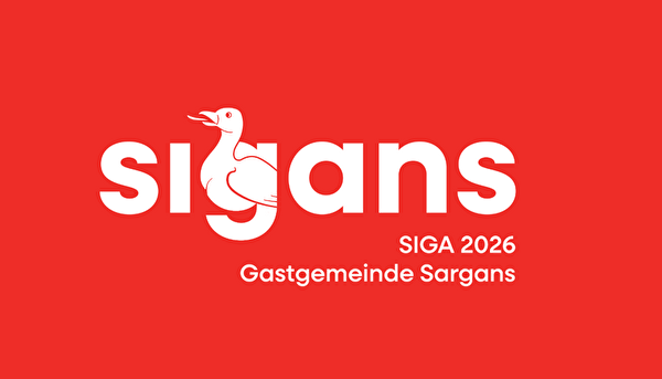 Unter einem gemeinsamen Banner: Die Gastgemeinde präsentiert sich unter dem Brand Sigans.