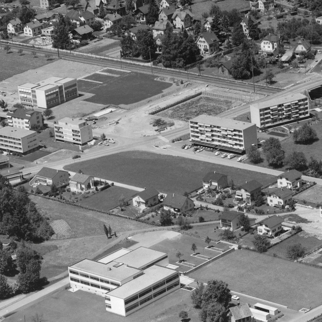 Die Kantonsschule Sargans wurde im Jahr 1963 eröffnet.