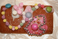 verzierter Lebkuchen