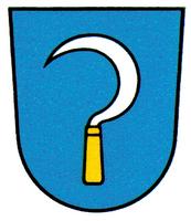 Wappen mit Sichel