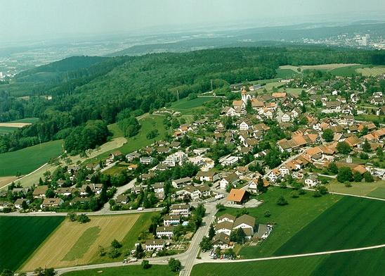 Flugaufnahme Swissair vom 18.05.1989