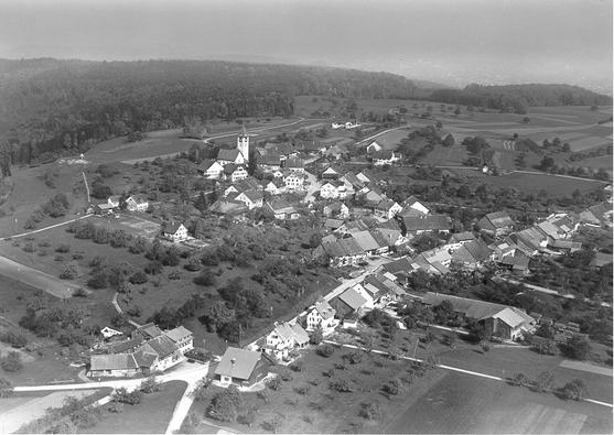 Flugaufnahme Swissair vom 22.10.1953